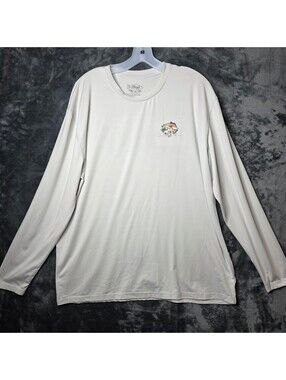Marsh Wear Ride The Tide Mens Performance Long Sleeve Shirt Sz Large